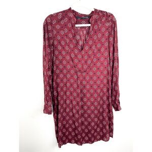 Zara Woman Aztec Shirt Dress Size S